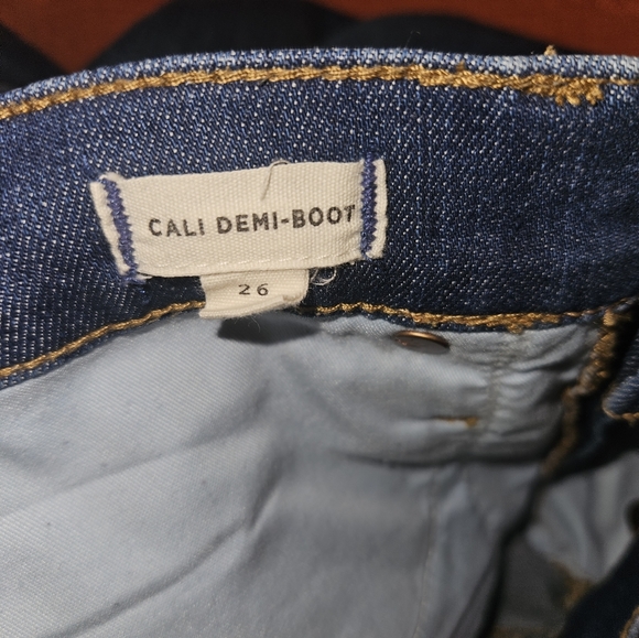 Madewell Cali Demi Boot Jean Size 26 - Picture 9 of 12
